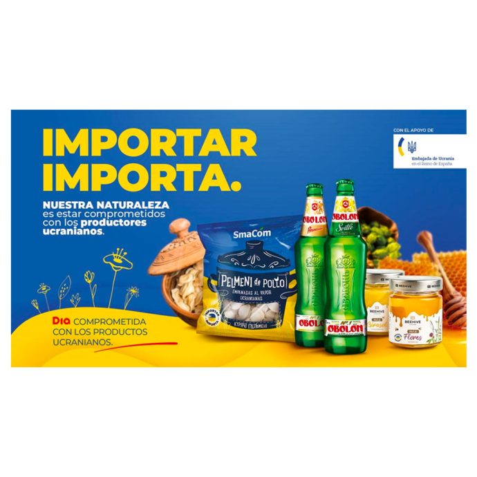 “Importar importa”, la iniciativa de Dia en apoyo a los productores ucranianos