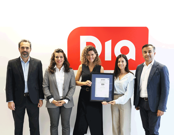 Dia recibe el sello ‘AENOR, Producto Destacado por el Consumidor’ en seis productos de la gama de frutos secos Naturmundo