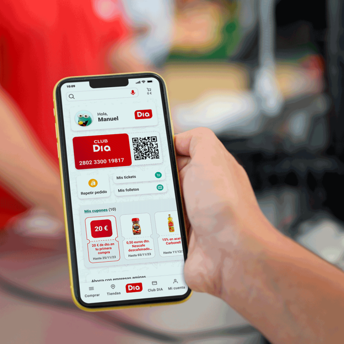 Dia revoluciona su experiencia de compra con su nueva App omnicanal