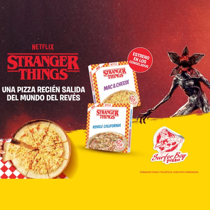 Dia trae a España las icónicas pizzas de la serie Stranger Things