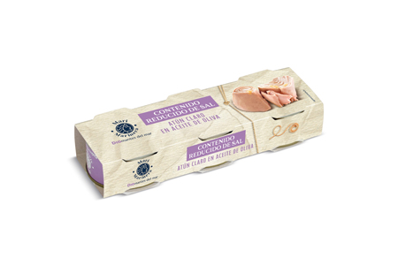 Cesta Saludable Dia - Atún claro en aceite de oliva reducido en sal