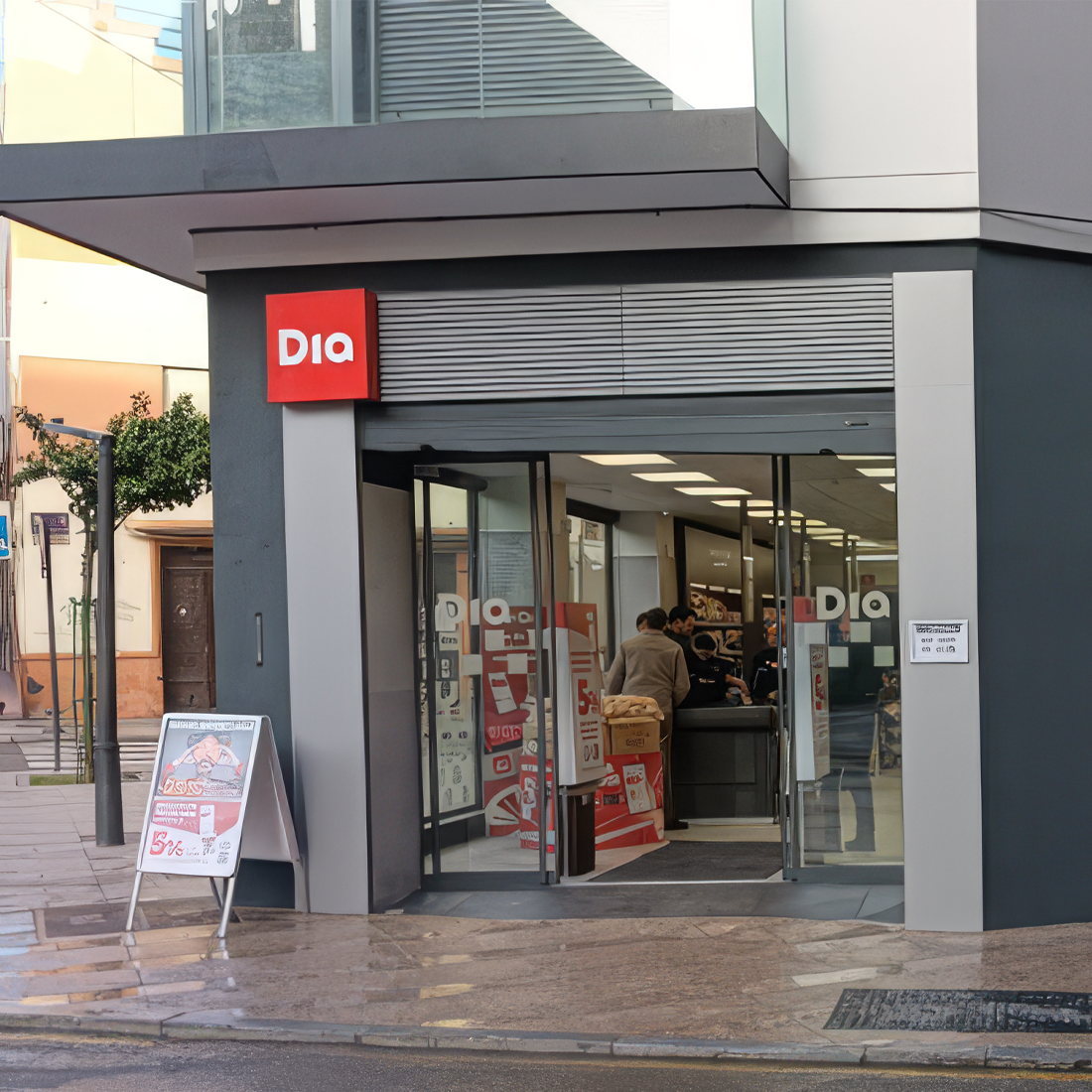 Nueva tienda Dia en Linares, Jaén.