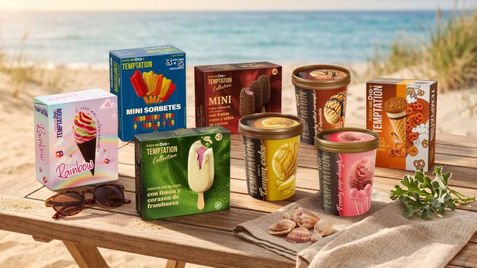 Novedades helados Dia verano 2026