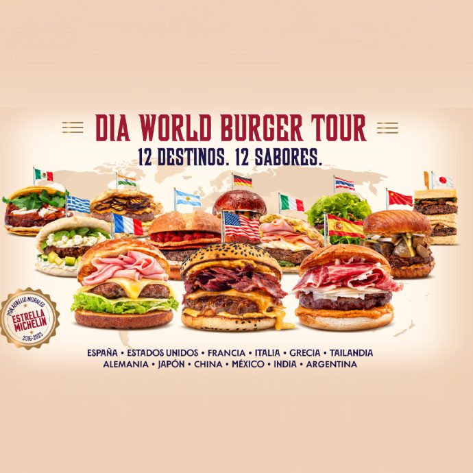 Dia presenta “World Burger Tour” con el chef Aurelio Morales
